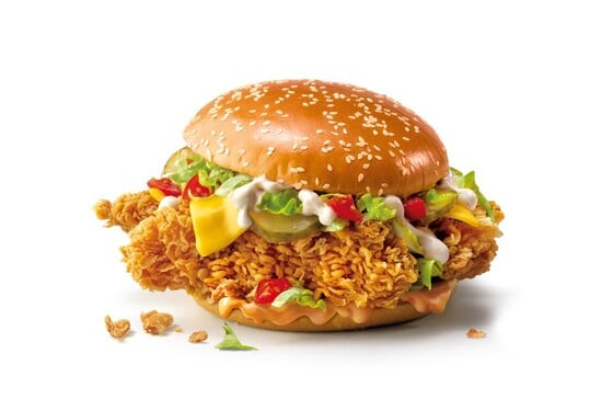 Aký burger je na obrázku?