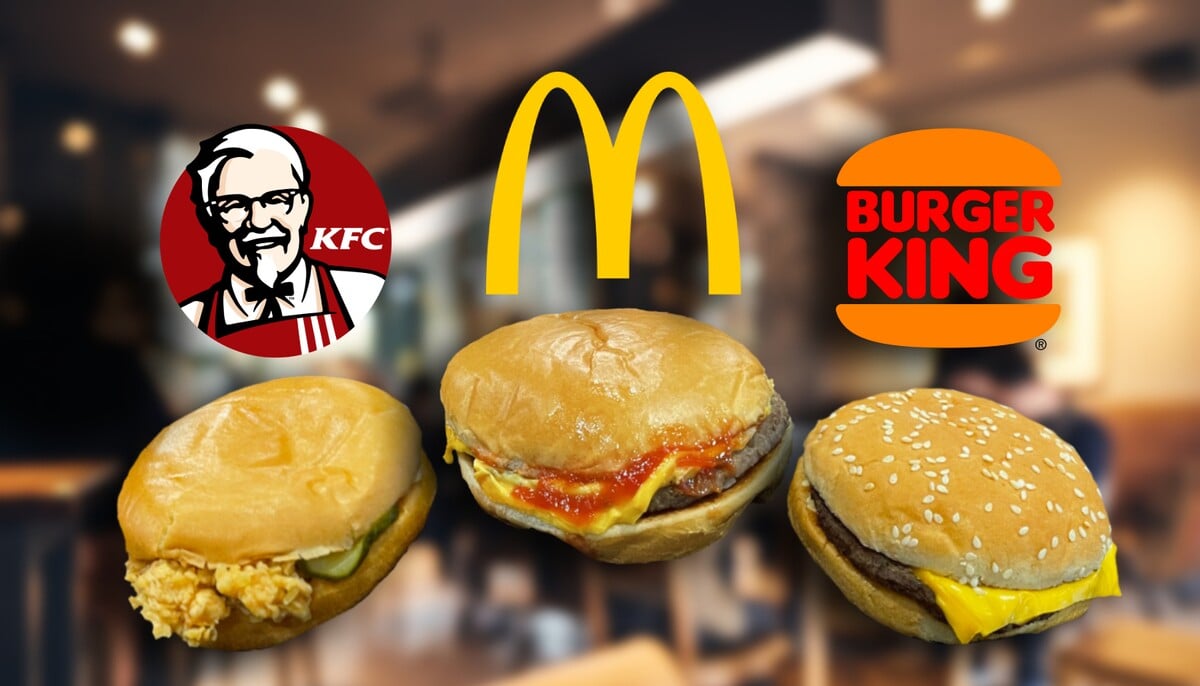 burgre, mcdonalds, burger king,  kfc