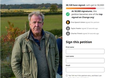 Veľký protest proti odchodu Jeremyho Clarksona z The Grand Tour: Má právo na názor, odkazujú desaťtisíce fanúšikov