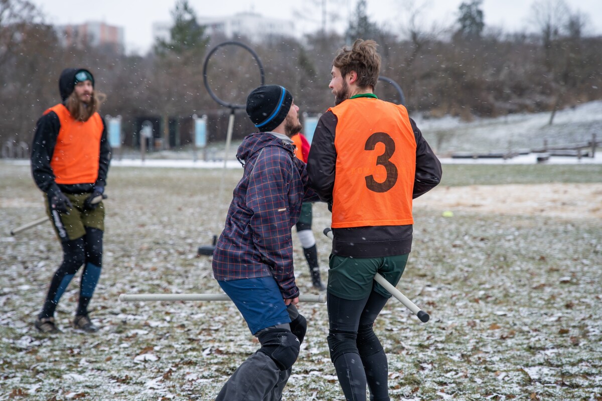 quadball famfrpál Brno Banshees