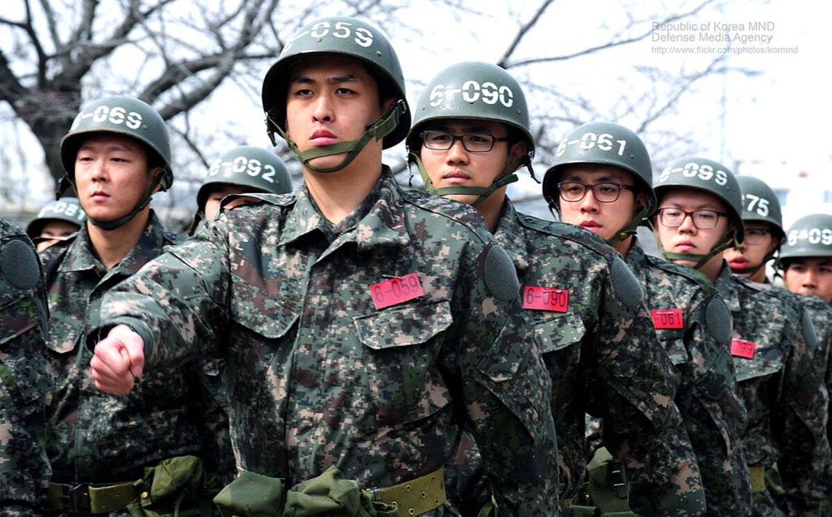 Armáda Južnej Kórey. 