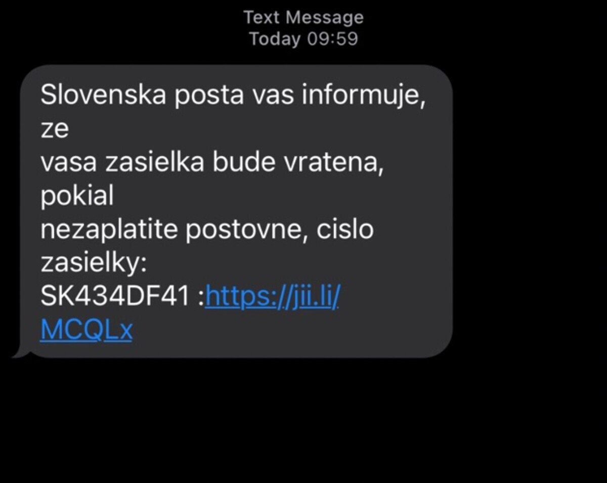 Slovenská pošta, podvod