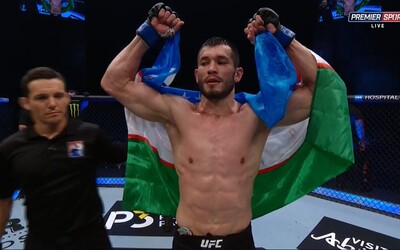 Makhmud Muradov znovu vítězí v UFC! Česko-uzbecký bojovník má už 14 výher v řadě.