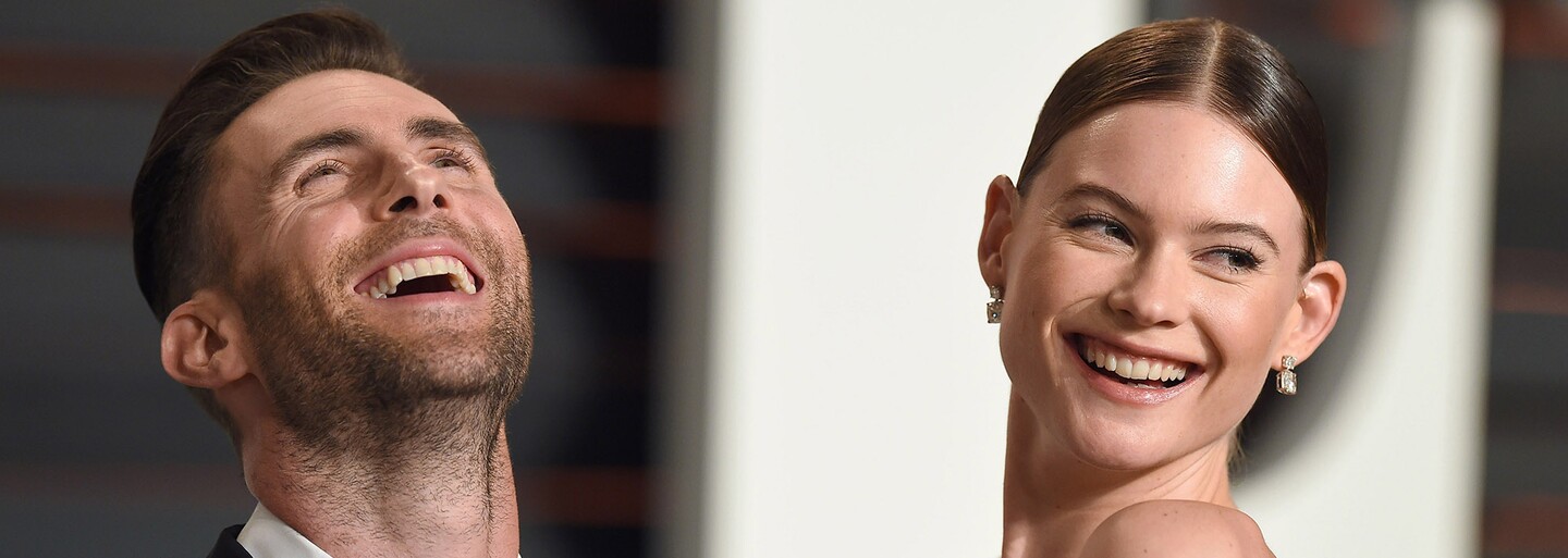 Adam Levine představil světu svoji dceru při přebírání hvězdy na chodníku slávy