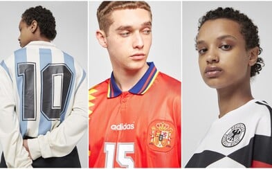 Adidas Originals spomína na bývalé svetové šampionáty vo futbale kolekciou historických futbalových dresov Adidas Originals spomína na bývalé svetové šampionáty vo futbale kolekciou historických futbalových dresov