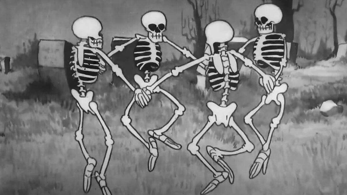 Skeleton dance, tanec kostlivců