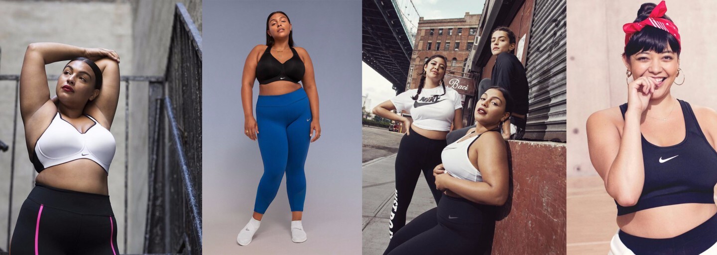 I kypřejší ženské tvary jsou krásné. Značka Nike představila novou plus-size kolekci, ze které si vybere opravdu každá