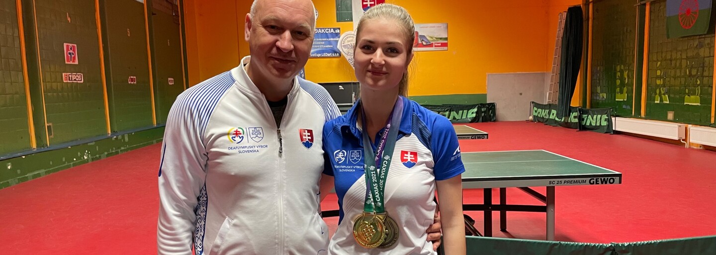 Ak chce športovec uspieť medzi nepočujúcimi vo svete, doma musí byť najprv top medzi zdravými, hovorí deaflympionička Eva Jurková