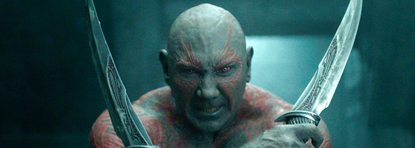 Ak Marvel nepoužije scenár od Jamesa Gunna, Dave Bautista sa ako Drax v Guardians of the Galaxy 3 nemusí ukázať