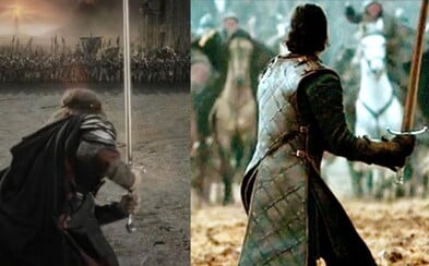 Ako posledná epizóda Game of Thrones pripomenula známe scény z Pána prsteňov Ako posledná epizóda Game of Thrones pripomenula známe scény z Pána prsteňov
