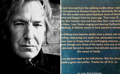 Alan Rickman si viedol celú hereckú kariéru denník: Popisuje zákulisie slávnych filmov a vydajú ho knižne Alan Rickman si viedol celú hereckú kariéru denník: Popisuje zákulisie slávnych filmov a vydajú ho knižne