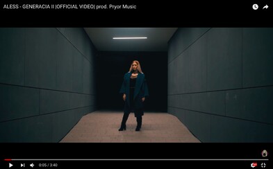 Aless v najnovšom videoklipe opisuje našu generáciu, ktorá je plná chýb, no aj napriek tomu má ambíciu ovládnuť svet Aless v najnovšom videoklipe opisuje našu generáciu, ktorá je plná chýb, no aj napriek tomu má ambíciu ovládnuť svet