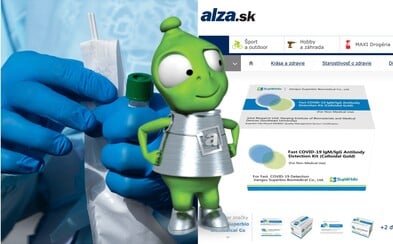 Alza je pripravená predávať testy na koronavírus, balenie bude stáť približne 70 € Alza je pripravená predávať testy na koronavírus, balenie bude stáť približne 70 €