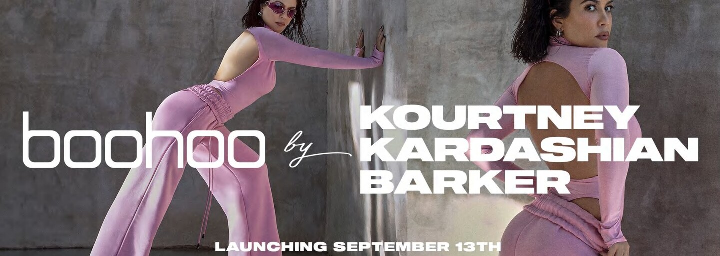 Ambasadorka greenwashingu? Kourtney Kardashian obhajuje značku Boohoo, která nabízí stovky nových modelů každý týden