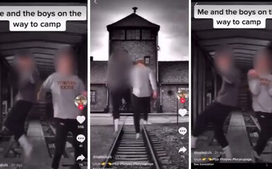 Američtí středoškoláci natočili video, ve kterém vesele poskakují v Osvětimi. Za trest musí napsat esej o Hitlerovi Američtí středoškoláci natočili video, ve kterém vesele poskakují v Osvětimi. Za trest musí napsat esej o Hitlerovi