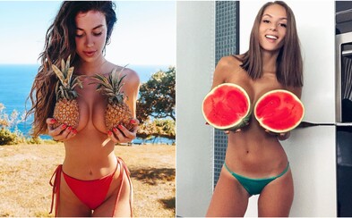 Ananásové prsia sú novým trendom, ktorý ovládol Instagram. Niektoré blogerky pri póze používajú aj melóny či kokos Ananásové prsia sú novým trendom, ktorý ovládol Instagram. Niektoré blogerky pri póze používajú aj melóny či kokos