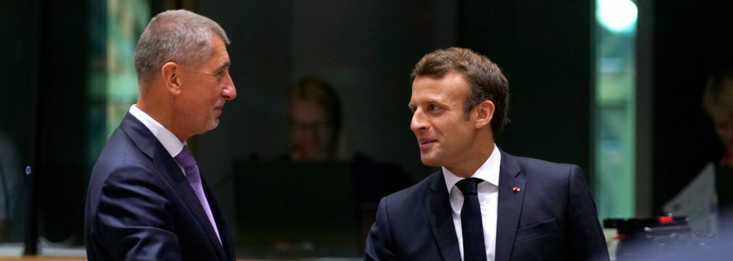 Andrej Babiš se sešel s Emmanuelem Macronem. Jak reagovali jeho protikandidáti?