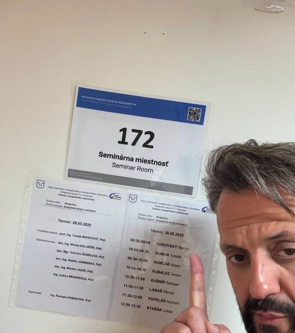 vysoka škola, Marian Čekovsky