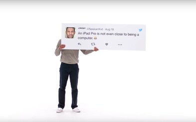 Apple na stížnosti ve vzkazech na Twitteru odpovídá rovnou reklamami. Každý komentář získal vlastní video i s vysvětlením, proč jsou jejich produkty lepší Apple na stížnosti ve vzkazech na Twitteru odpovídá rovnou reklamami. Každý komentář získal vlastní video i s vysvětlením, proč jsou jejich produkty lepší