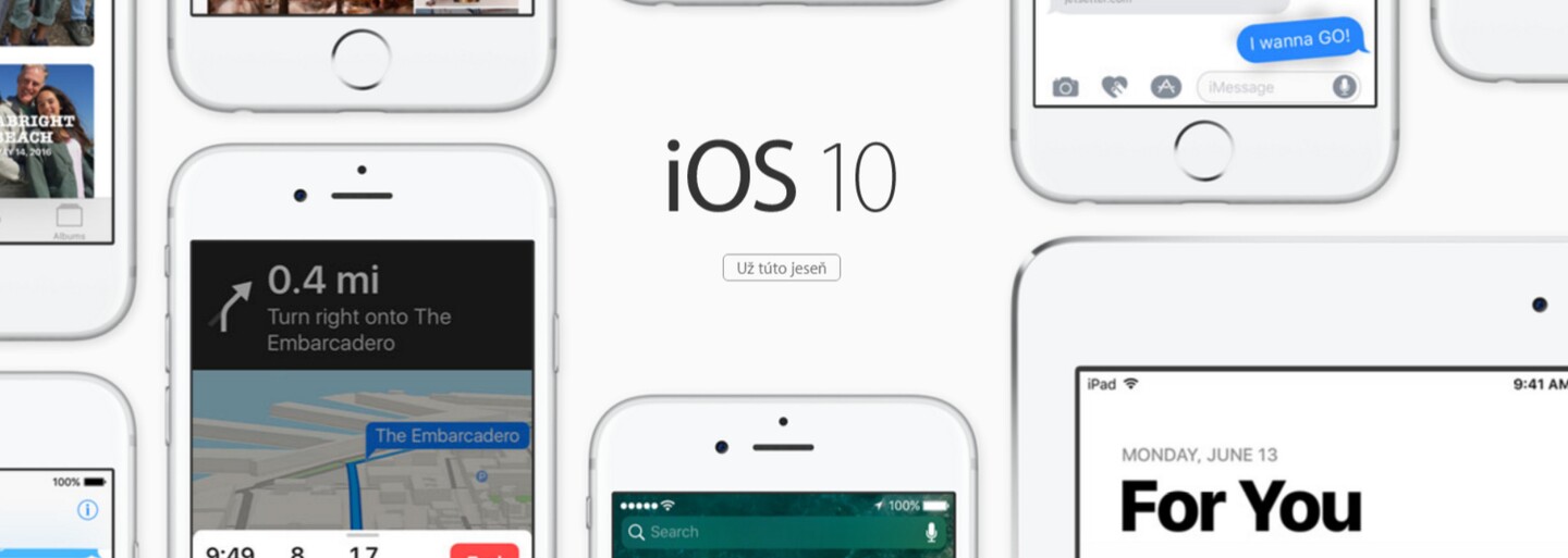 Apple za pár dní zpřístupní iOS 10. Na jaké novinky se můžeme těšit a která zařízení aktualizaci dostanou?
