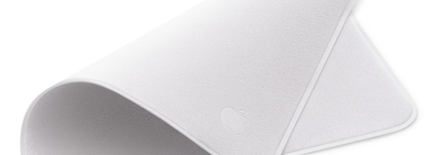 Apple predáva handričku s logom na čistenie displeja. Za kúsok látky zaplatíš 25 eur