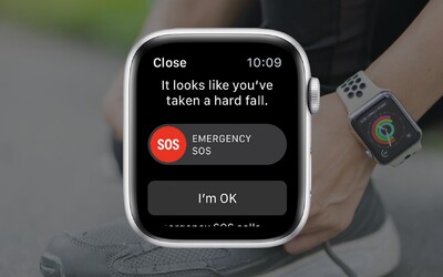 Apple Watch s technologií detekce pádu zachránily člověka. 78letého Američana v bezvědomí díky nim našli záchranáři