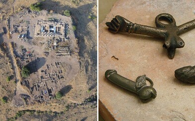 Archeológovia v Izraeli objavili príbytok plný amuletov v tvare penisu. Obydlie by malo pochádzať z 1. až 2. storočia a viazať sa na vtedajšiu rímsku kultúru Archeológovia v Izraeli objavili príbytok plný amuletov v tvare penisu. Obydlie by malo pochádzať z 1. až 2. storočia a viazať sa na vtedajšiu rímsku kultúru