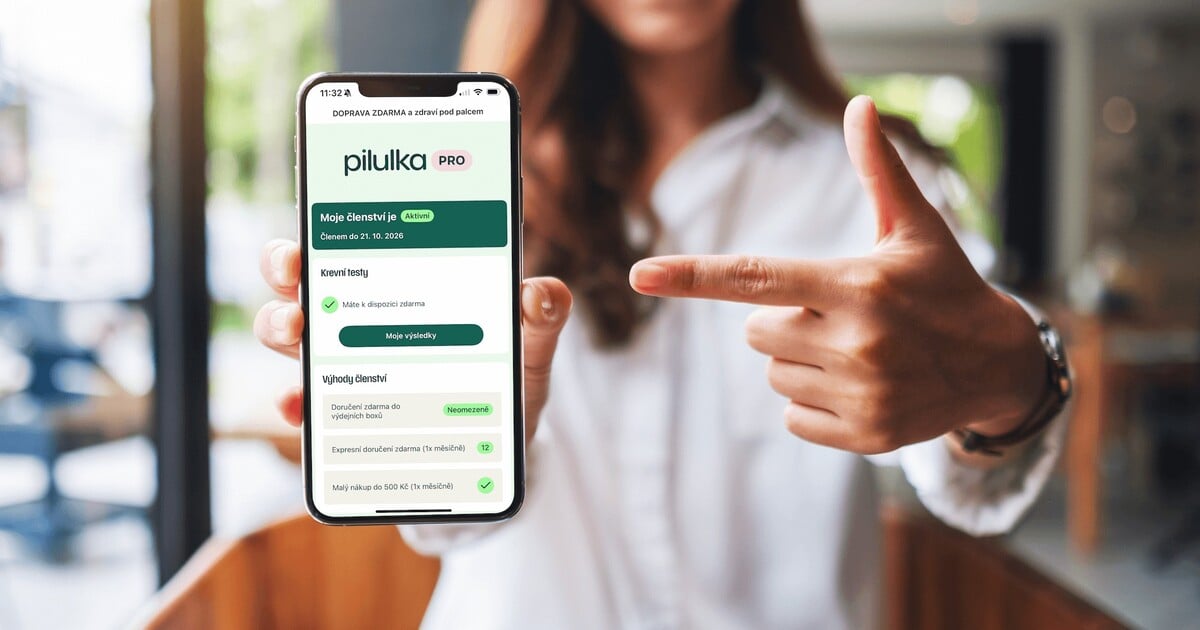 Pilulka spustila program prevence. Za cenu jednoho kafe měsíčně nabízí krevní testy i doporučení na suplementy