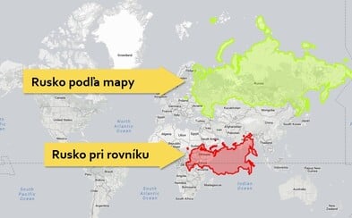 Atlasy nám pohled na velikost zkreslují. Rusko zdaleka není tak velké, jak by sis myslel Atlasy nám pohled na velikost zkreslují. Rusko zdaleka není tak velké, jak by sis myslel