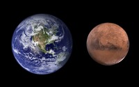 Atmosféra Marsu bola kedysi hustá a povrch planéty plný vody