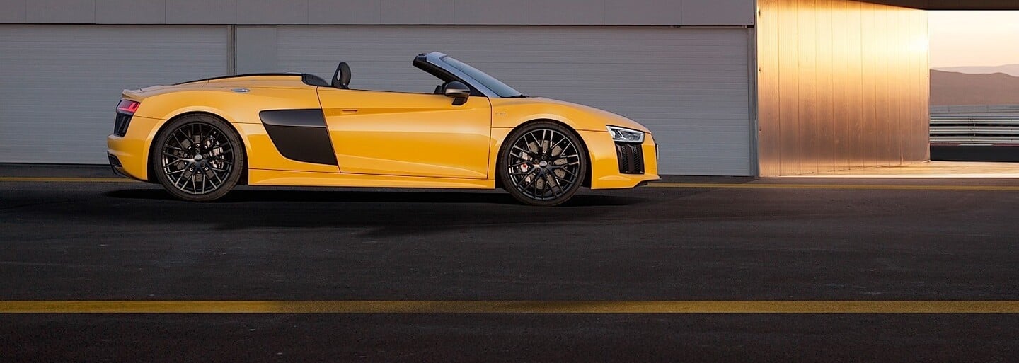 Audi R8 Spyder V10: Nádherné křivky, 540 koní a 318 km/h s větrem ve vlasech