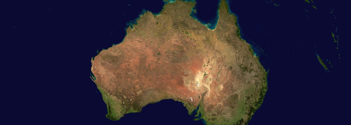 Austrália na mape zmení svoju polohu, odteraz ju nájdeme o niečo severnejšie