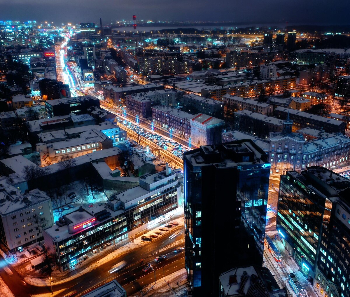 Hlavné mesto Estónska Tallinn.