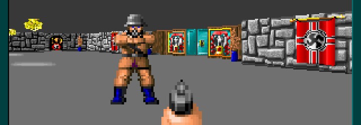 Česká retro střílečka Intrude ve stylu Wolfenstein 3D tě zavede do dob starých dobrých FPS akcí
