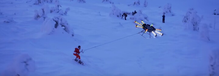 Casey Neistat sa nezastaví pred ničím. Nechal si zostrojiť dron, ktorý mu umožnil zalietať si nad lyžiarskym strediskom