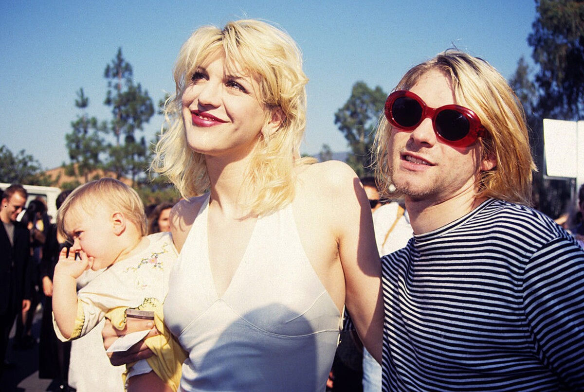 Kurt Cobain Courtney Love Frances Bean Cobain