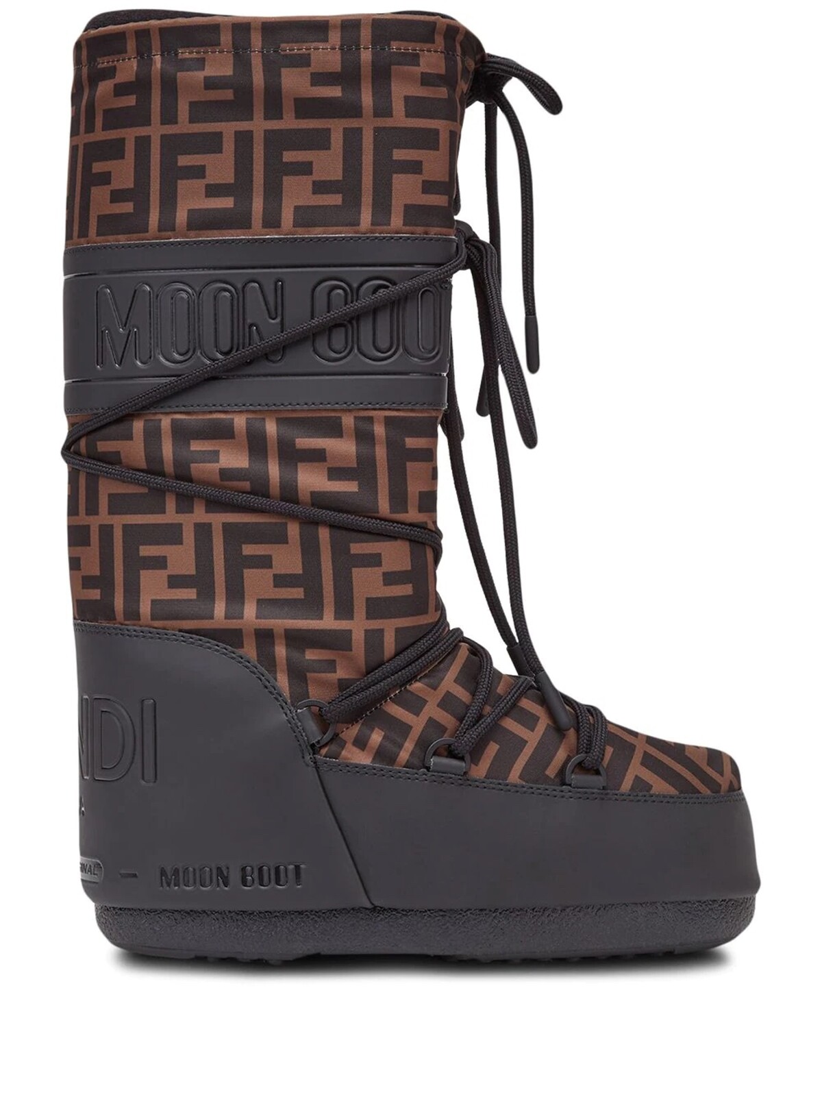 Fendi Monogram Moon Boots.