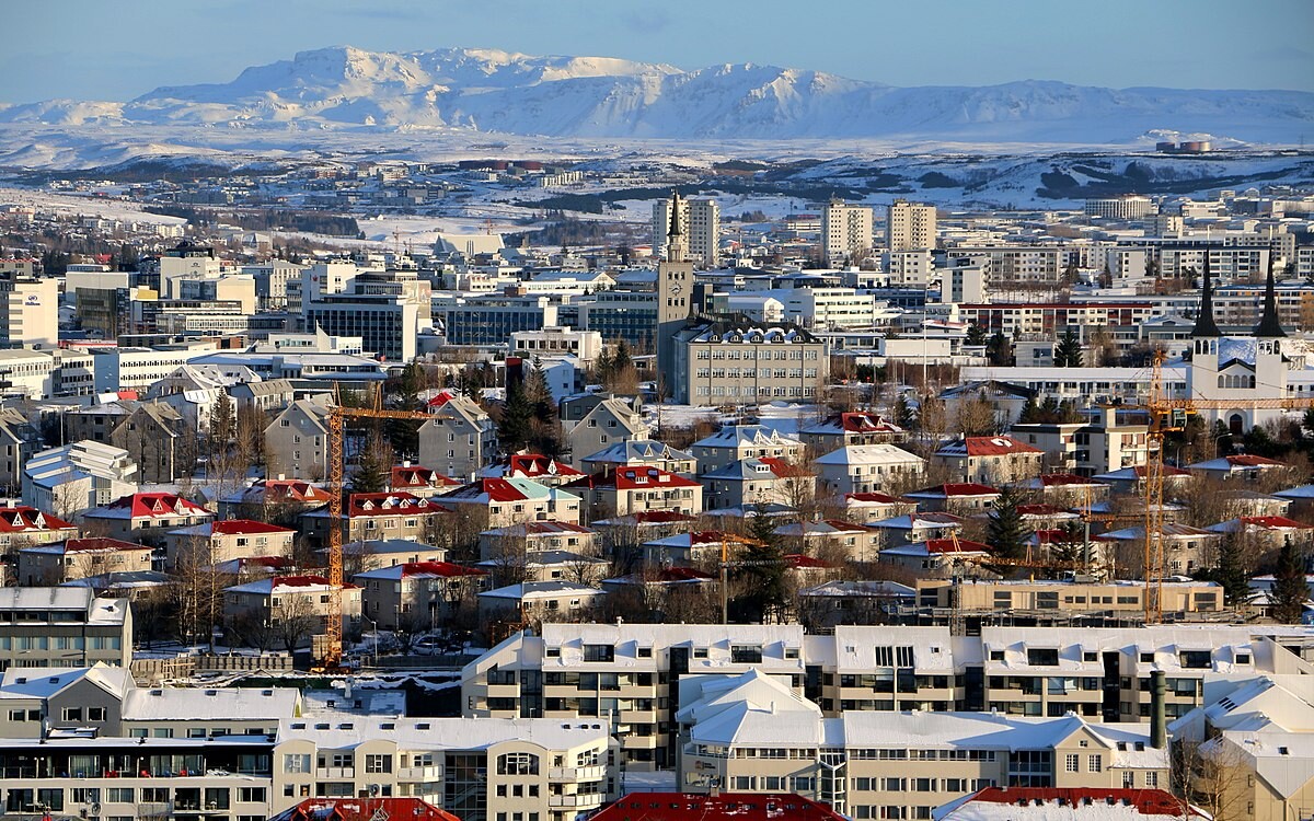 Reykjavík, Island.
