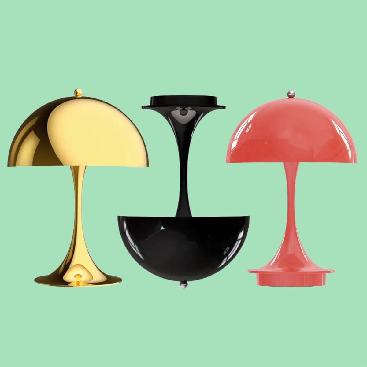 Mushroom lamps