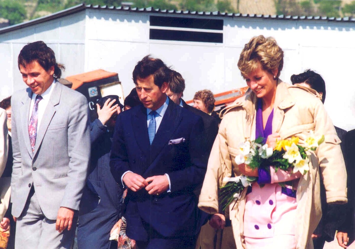 Princenzá Diana a britský princ Charles (súčasný britský kráľ Karol III.).