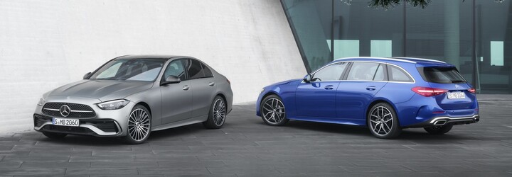 Revoluční interiér, ale hlavně technika. Zcela nový Mercedes-Benz třídy C už nabídne jen čtyřválce