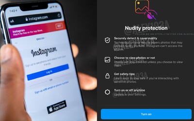 Instagram bude skenovat soukromé zprávy. Chce uživatele chránit před nahými fotografiemi.