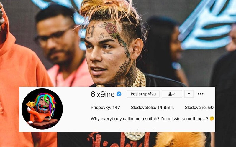 6ix9ine sa na Instagrame pýta, prečo ho všetci nazývajú udavačom. Dostal chuť na pho s Yakshom.