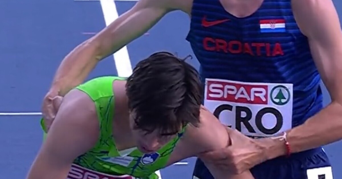 Srdcervoucí gesto: Chorvatský atlet pomohl zničenému soupeři do cíle. Přesto ho diskvalifikovali