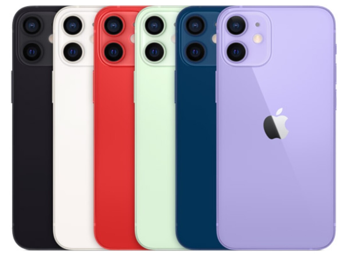 Farebné varianty iPhonu 12 mini