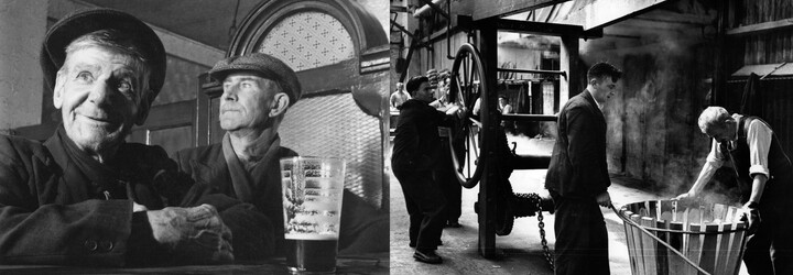 Vzácný pohled do zákulisí tradiční výroby piva Guinness. Záběry z 50. let ukazují vášeň v očích zaměstnanců