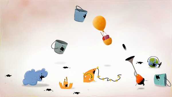 Point-and-click videohra, ve které je cílem naší roztodivné postavy sníst třešeň.