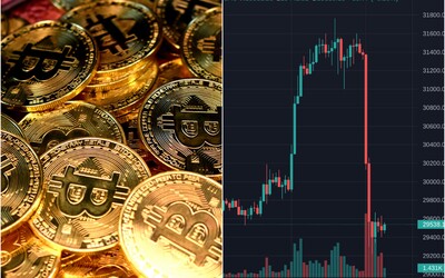 Cena bitcoinu sa opäť výrazne prepadla. Prejavil sa rizikový apetít investorov .