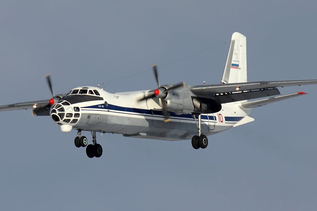 Ruské prieskumné lietadlo. Ilustračný obrázok.
