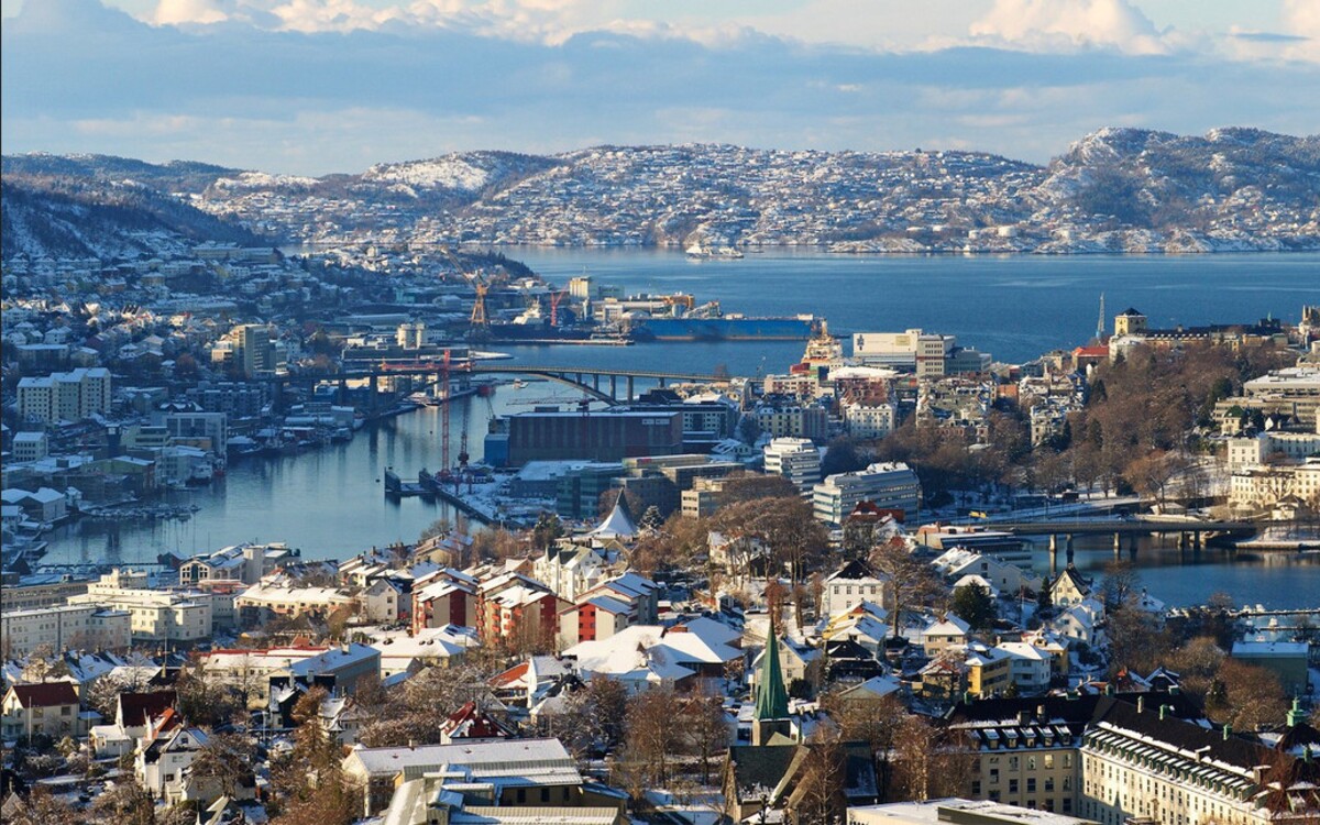 Bergen, Norsko.